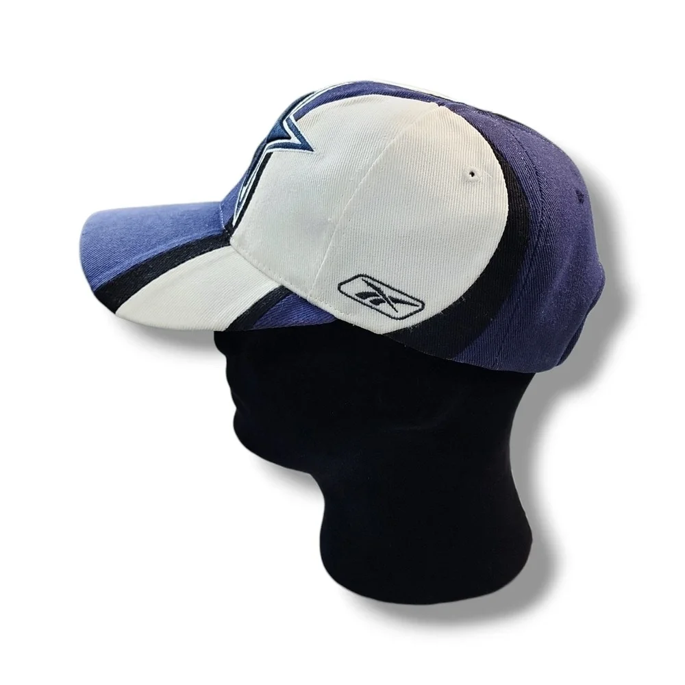 Vintage 1990's Dallas Cowboys Reebok NFL Equipment Big‎ Star Logo Cap Hat
